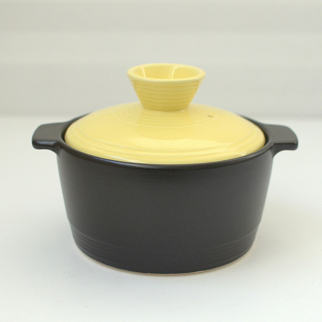 오븐락 칼라내열뚝배기 찜기_옐로우_직화 하이라이트 사용가능, 찜기, 1개