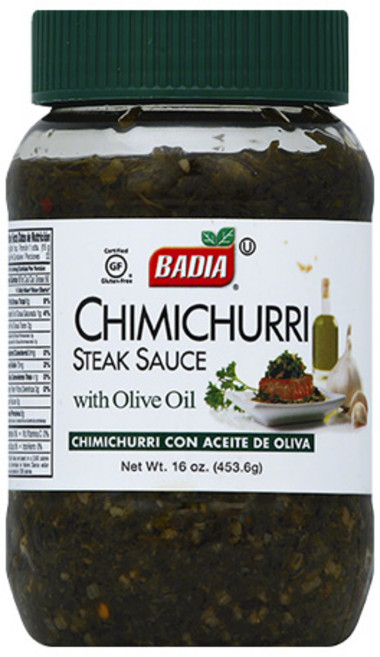 바디아 치미추리 스테이크 소스, 453.6g, 1개