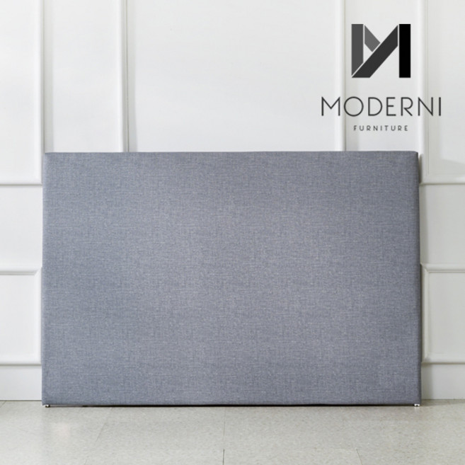 모더니가구 블루문 패브릭 가죽 헤드보드, 패브릭가죽 블루그레이