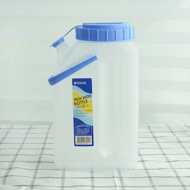 보성 꼭지물병 2호 2L 미숫가루통 2리터물통 카페물통, 수량, 1개