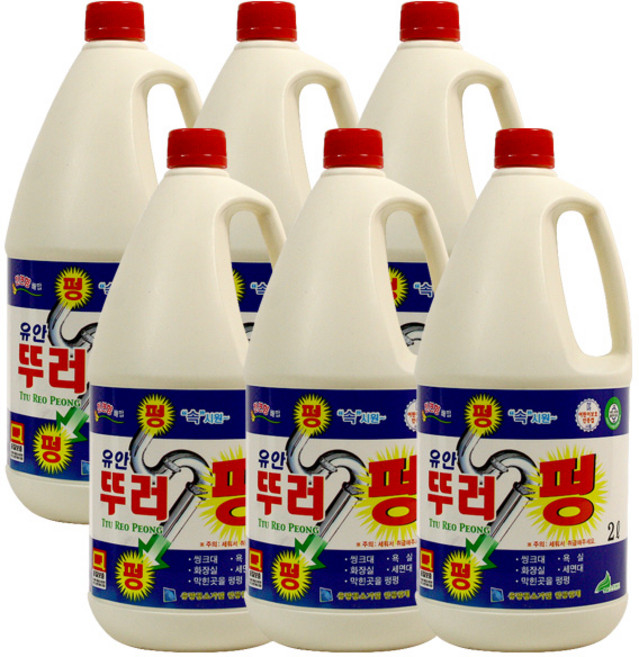 유안 뚜러펑 2L x6개(한박스), 24개