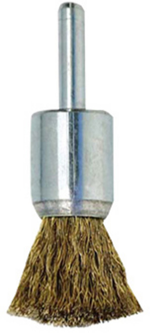 산업용 브러쉬모음, 01 베이비 브러쉬 C.링무 18파이 강선, 01 베이비 브러쉬 C.링無 18Φ 강선, 1개