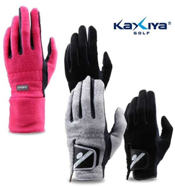 겨울용 양손 골프장갑(남/여) 방한 스포츠장갑(JG), 그레이, 1개