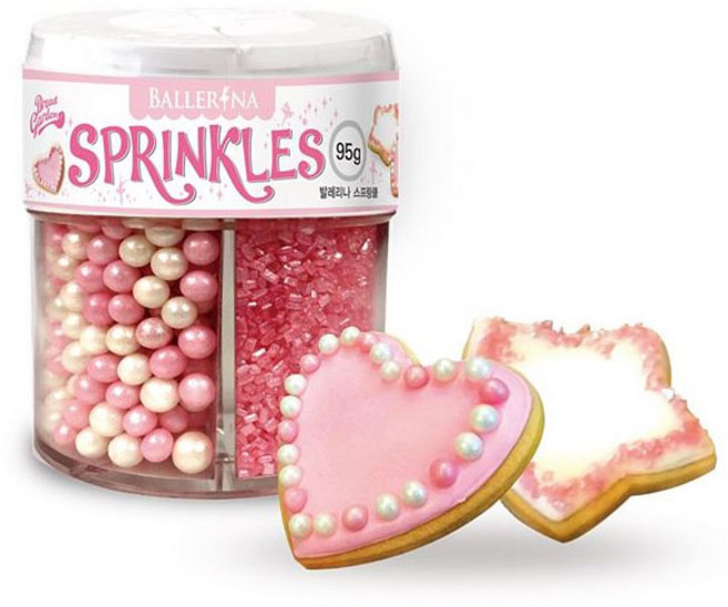 브레드가든 발레리나 스프링클 2종세트, 95g, 1개