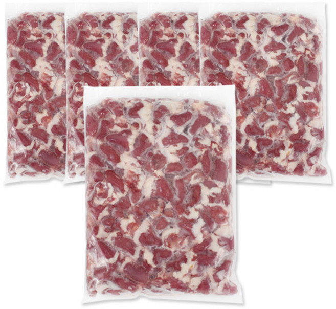 벅스웨이 닭염통 1kg, 5개