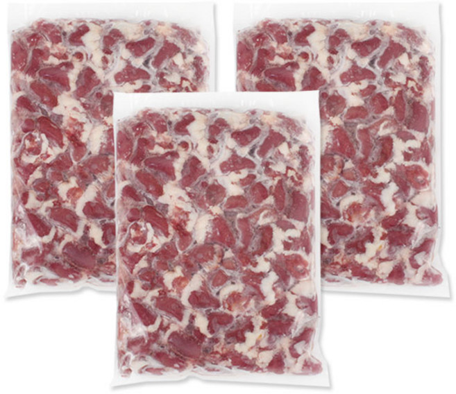 벅스웨이 닭염통 1kg, 3개
