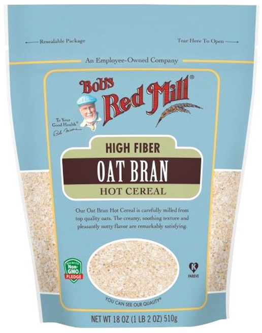 밥스레드밀 하이 파이버 오트 브랜 핫 시리얼, 510g, 1개