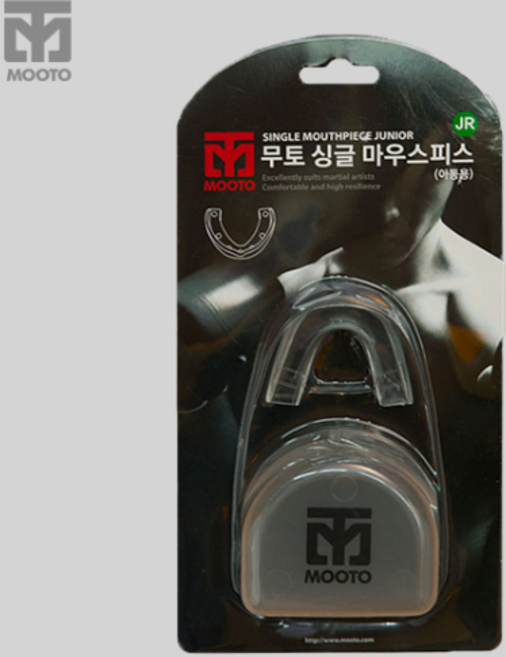 무토 싱글 마우스피스 시합용마우스피스, 투명