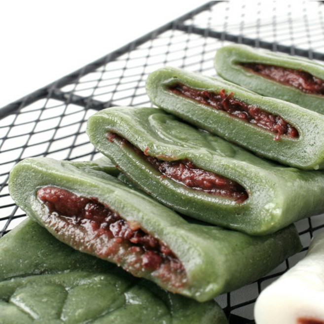 절편 굳지않는 앙꼬 쑥절편1kg 앙금 떡, 1개, 1kg