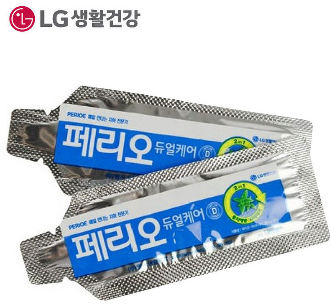 페리오 일회용 알파 치약 4g, 500개