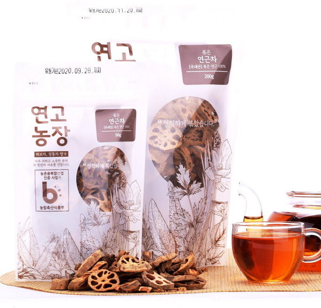 연고농장 국내산 볶은 연근차, 50g, 1개