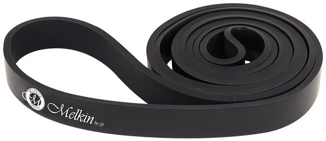 멜킨 풀업밴드 턱걸이 보조 라텍스 고무밴드 스트레칭 철봉 기구, 블랙, 1개