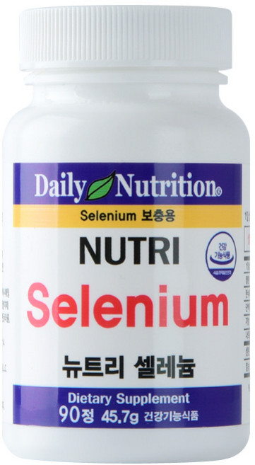 뉴트리 미국 셀레늄 셀렌 미네랄 칼슘 칼슘제 영양제 90정, 1개