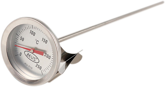 제우스 주방 튀김 온도계(KU015) 온도계, 1개