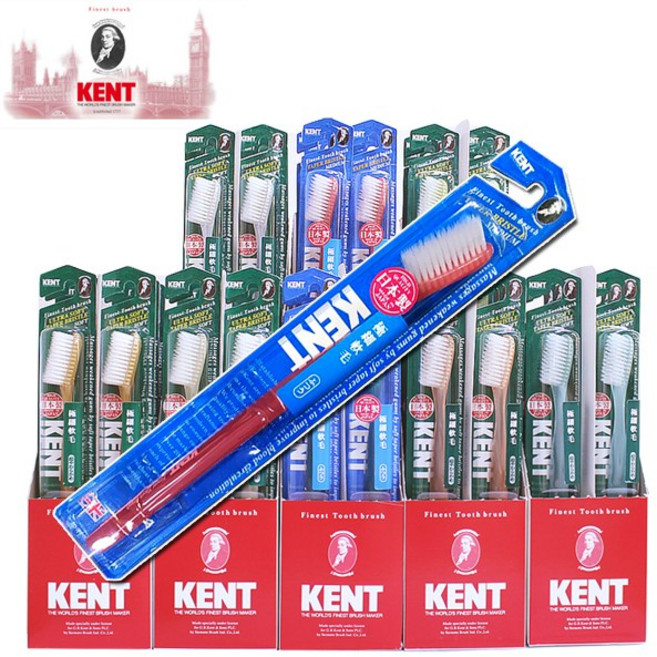 일본 켄트 초극세모칫솔 미듐타입 1개(색상랜덤) 캔트칫솔, 1개, 1개입