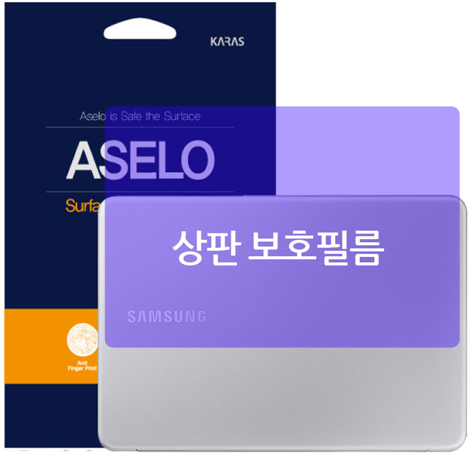 삼성 노트북9 metal NT900X5J-K28W용 외부보호필름 상판 무광 2장, 1개