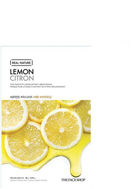 더페이스샵 갈아만든 마스크시트 레몬 20g, 1개입, 1개 - 쿠팡