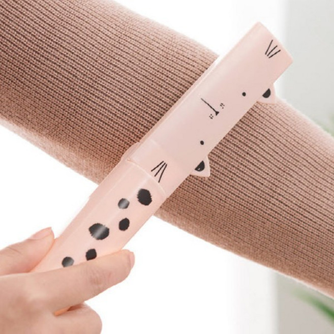 에버라인 냥냥이 댕댕이 털 관리 휴대용 돌돌이 클리너, 핑크, 1개