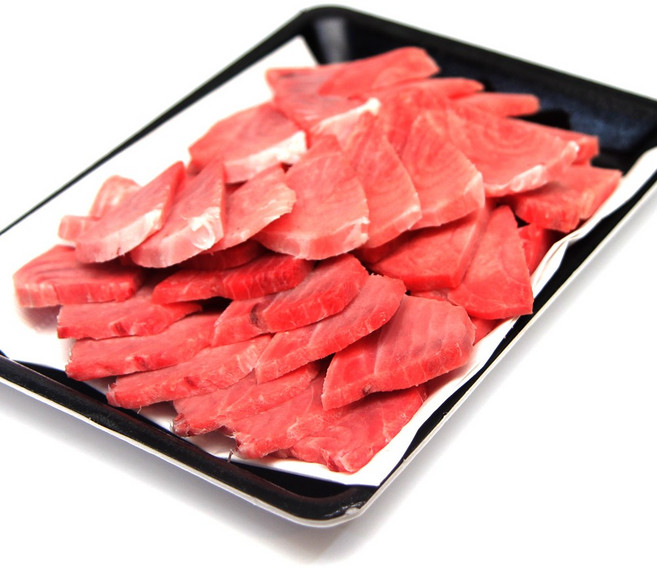 서림참치 참치회 슬라이스 참다랑어통꼬리500g, 1개, 통꼬리슬라이스 500g