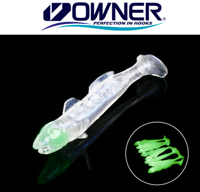 오너 컬티바 볼락용 치어 베이트 웜 AB-02, 3, 1개