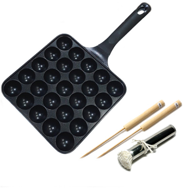 야키팩토리 타코야끼 25구 도구 셋트, 1set, 1개
