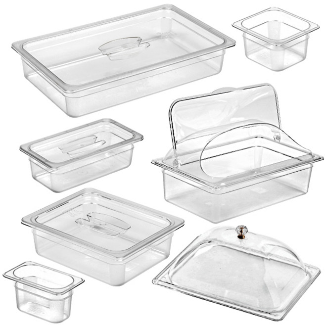 바이굿즈 PC 밧드 밧트 바트 냉장고정리용기 투명 업소용 반찬통