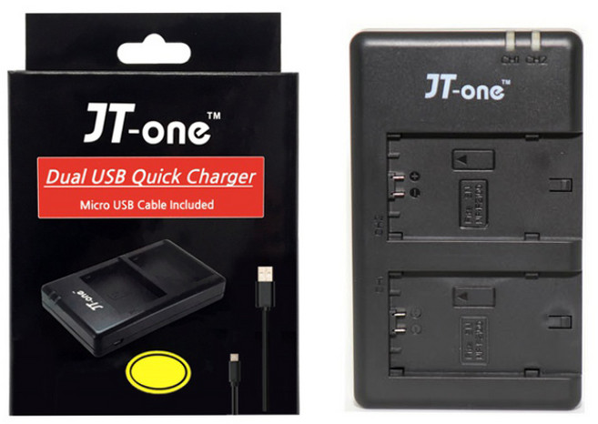 제이티원 캐논 BP-511 BP-511A USB 듀얼 충전기, 1개