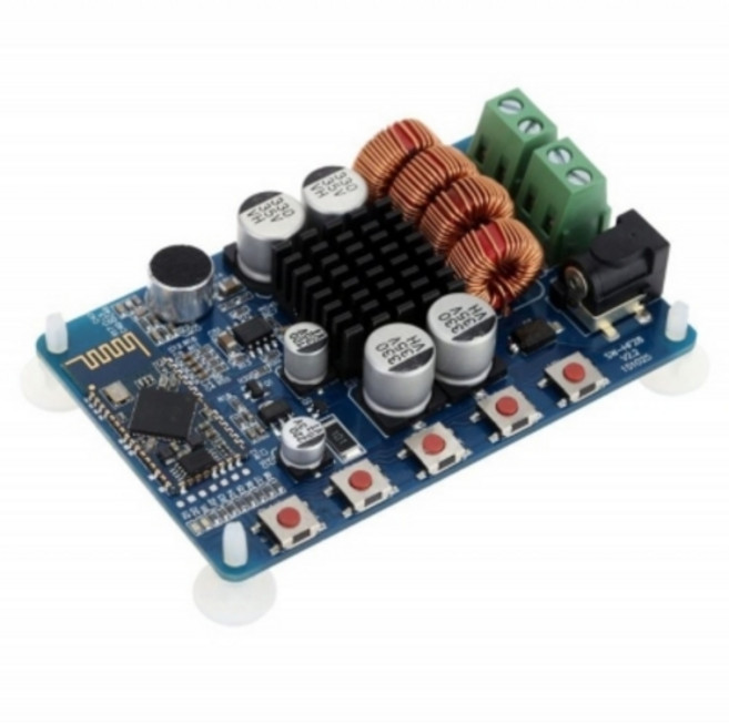 TPA3116 Bluetooth 4.0 2CH 스테레오 오디오 수신기 전력 증폭기 보드 2x50W A, 1개