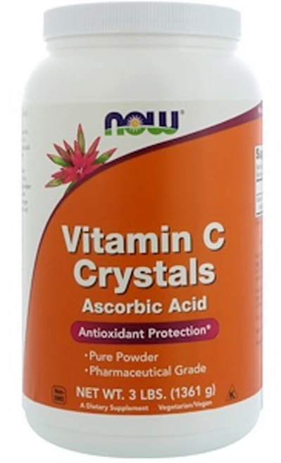 Now Foods 비타민 C 크리스탈 아스코르브산, 1361g, 1개 - 쿠팡