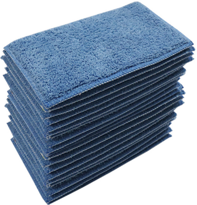 모아리빙 극세사 컷트형 칠판지우개 20p, 블루