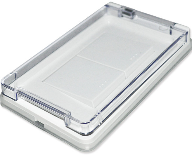 방우 방우스위치 방수스위치 욕실스위치2구 국산스위치 심플스위치 예쁜스위치, 1개