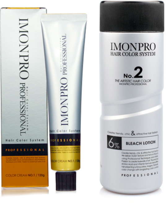 아름다운 아이몬 헤어컬러 120g(6개당/2제1개/구칼라), BN5 갈색, 1개