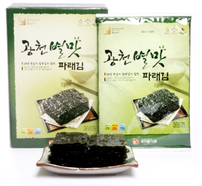 광천별맛김 파래김 재래김 전장김, 1박스, 파래전장김20봉*200G