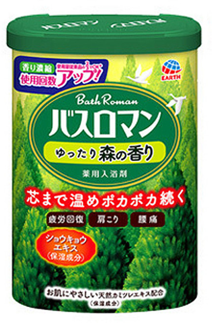 바스로망 입욕제 산림욕 600g 일본입욕제, 1개