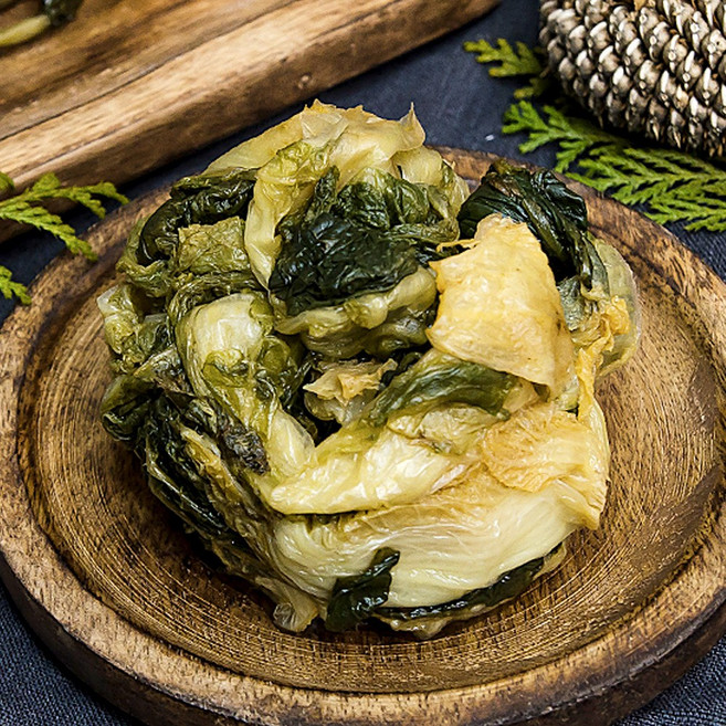 부드러운 삶은 냉동 무우청 시래기 & 배추 우거지 (300g 4팩/7팩), 4개, 삶은무청시래기300g