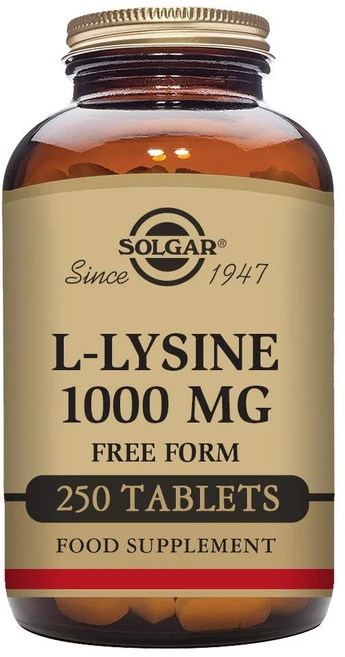 솔가 L-라이신 1000mg 타블렛, 250정, 1개 - 쿠팡