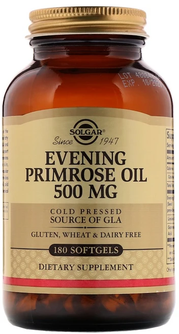 솔가 이브닝 프림로즈 오일 500mg 소프트젤, 180개입, 1개 - 쿠팡