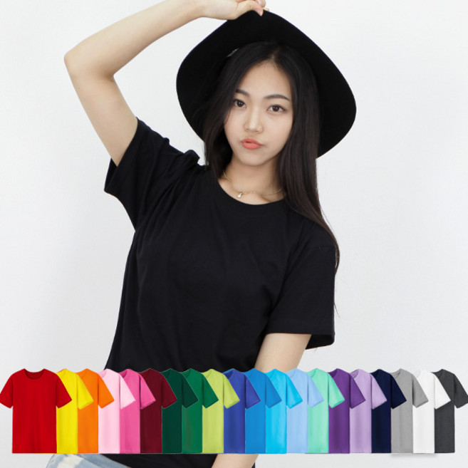 어반티 남녀공용 30수 라운드 반팔 티셔츠