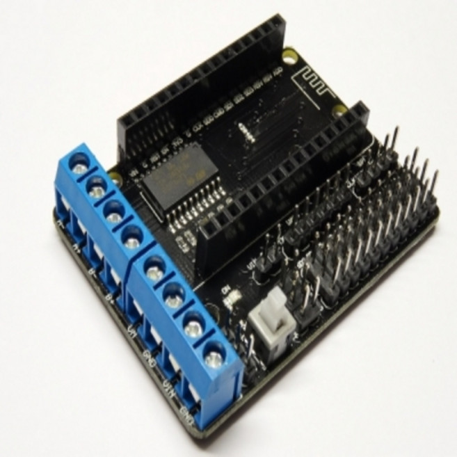 ESP8266 WiFi 모터 드라이브 확장 보드 L293D ESP12E Lua IoT 스마트 카, 1개