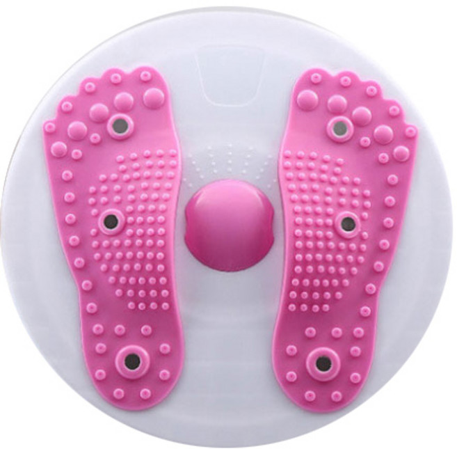 호정스토어 발지압판 허리 트위스트 스트레칭 발판, 퍼플, 1개