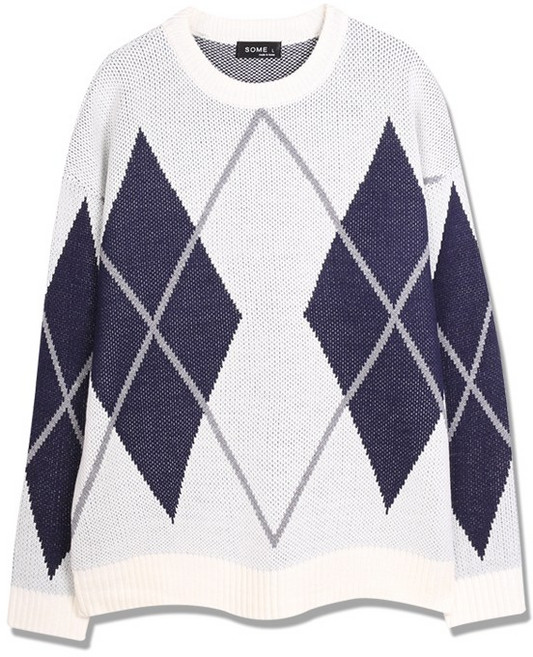 오마보이 남성용 데일리 엑스 다이아 R 니트 SMKN