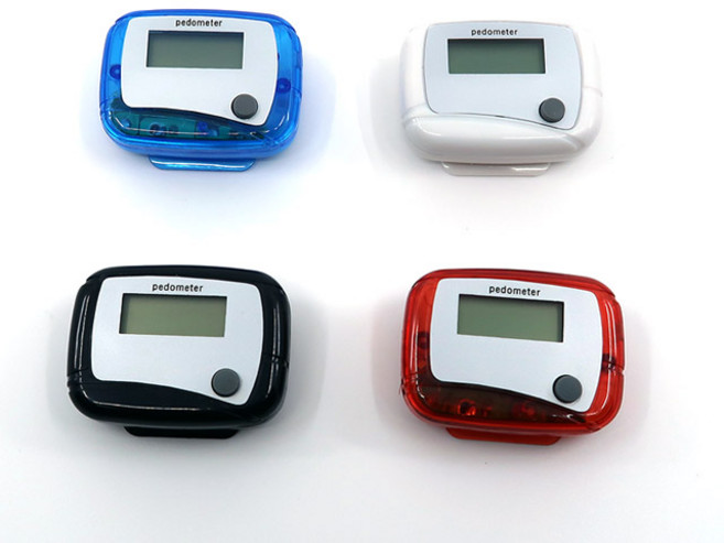초소형 만보계, 블루, 1개