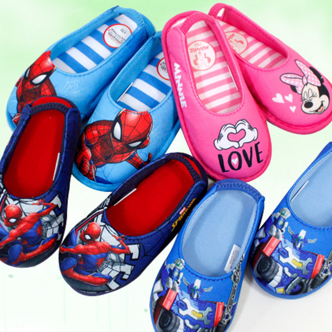 캐릭모아키즈 유아 아동 덧신 미니마우스 스파이더맨 헬로카봇
