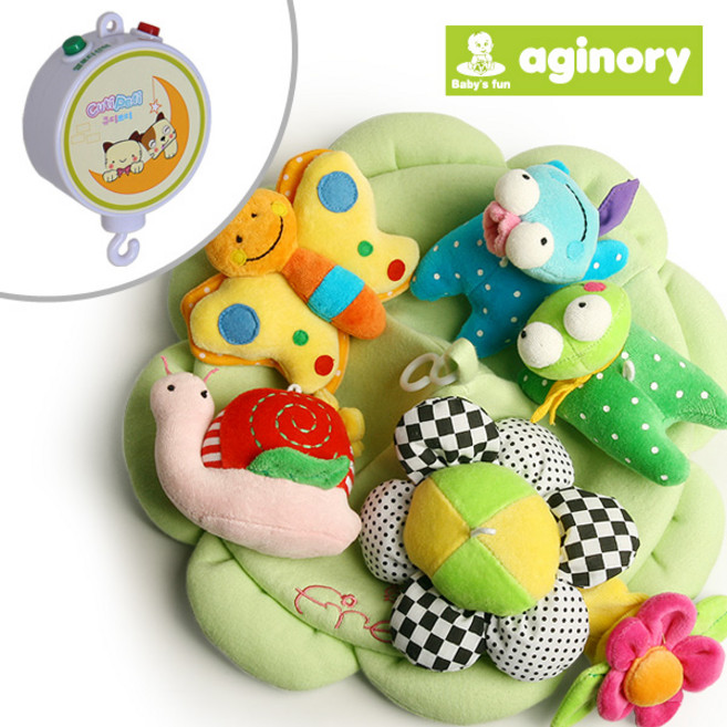 아기노리 왕눈이칼라모빌(자동오르골포함) 컬러모빌, 1개