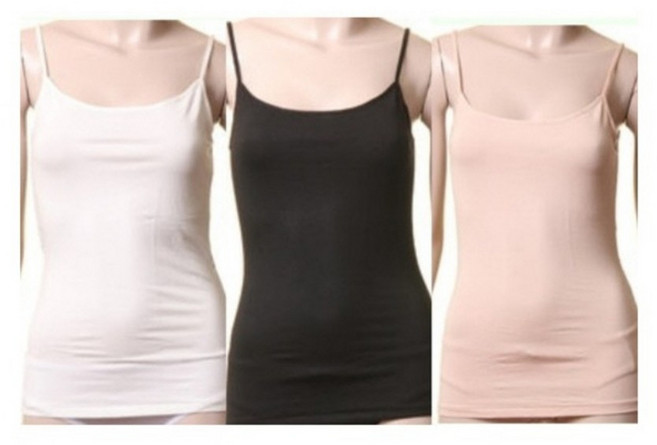 [쇼핑점] 비비안 부드러운 모달 베이직 여성 기본끈런닝 (3컬러)택1 RU7144