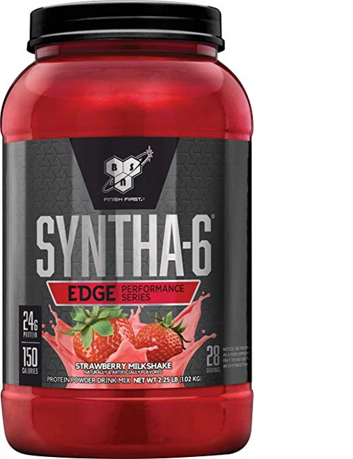 비에스엔 신타 6 엣지 프로틴 파우더 드링크 믹스 단백질 보충제 스트로베리 밀크쉐이크, 1개, 1.02kg - 쿠팡
