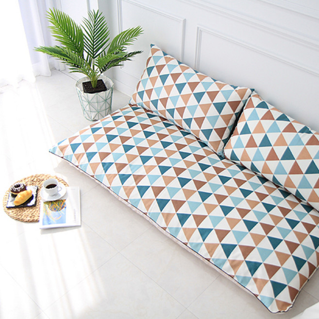 단잠 대방석대쿠션세트 대방석세트 순면대방석세트, 스칸디나비아-민트