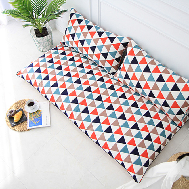 단잠 대방석대쿠션세트 대방석세트 순면대방석세트, 스칸디나비아-핑크