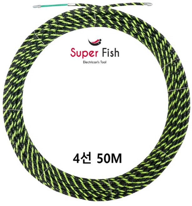 국내생산 요비선 4선 50미터 그린색 SF요비선은 믿을 수 있습니다., 1개