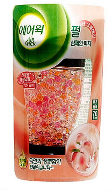 에어윅 펄 방향제 스카이 라벤더 본품, 샴페인피치, 1개